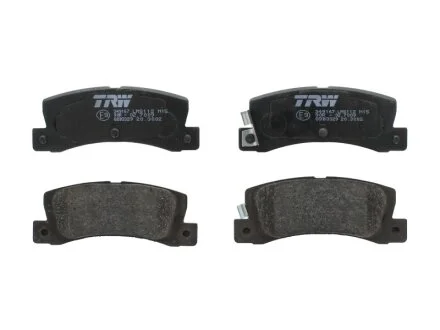 Тормозные колодки дисковые COTEC, комплект TRW GDB3329