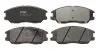 Тормозные колодки дисковые COTEC, комплект TRW GDB3412 (фото 1)