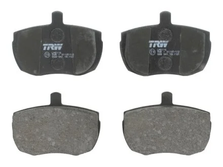 Тормозные колодки дисковые COTEC, комплект TRW GDB341