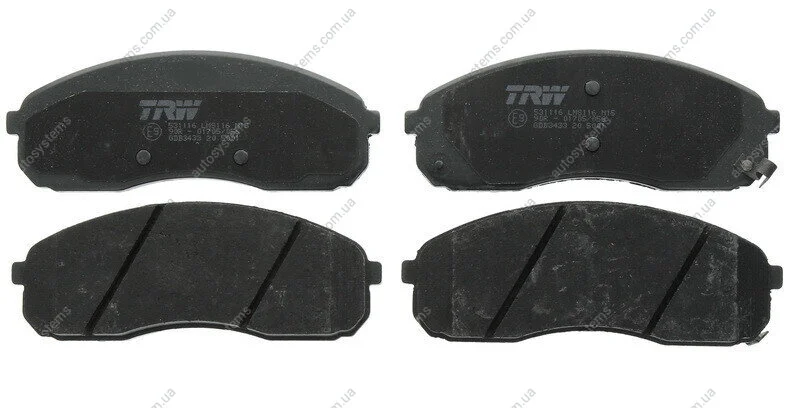 Тормозные колодки дисковые COTEC, комплект TRW GDB3433 (фото 1)