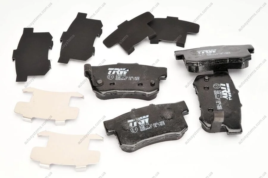 Тормозные колодки дисковые COTEC, комплект TRW GDB3447 (фото 1)