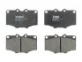 Тормозные колодки дисковые COTEC, комплект TRW GDB352 (фото 1)