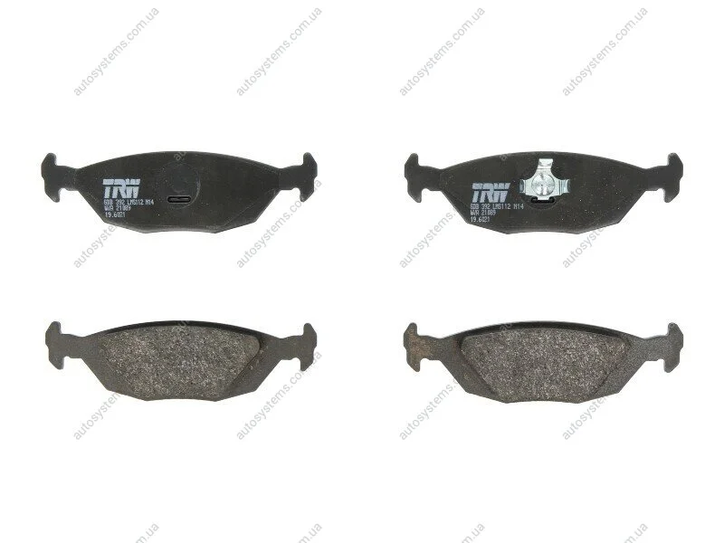 Тормозные колодки дисковые COTEC, комплект TRW GDB392 (фото 1)