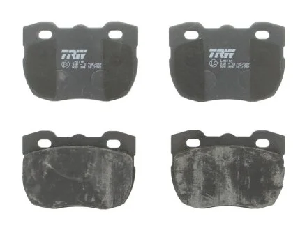Тормозные колодки дисковые COTEC, комплект TRW GDB394
