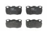 Комплект гальмівних колодок передн, LAND ROVER 110/127, 90 I, DEFENDER 2.2D-4.0 09.83-02.16 TRW GDB395 (фото 1)