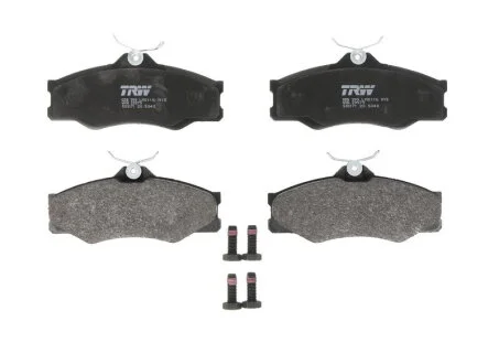 Тормозные колодки дисковые COTEC, комплект TRW GDB399