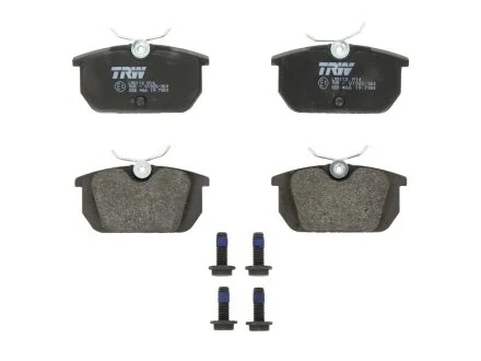 Тормозные колодки дисковые COTEC, комплект TRW GDB466