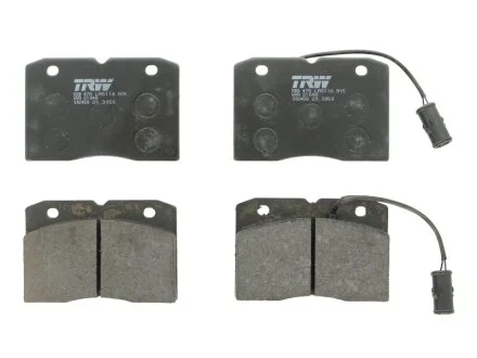 Тормозные колодки дисковые COTEC, комплект TRW GDB478