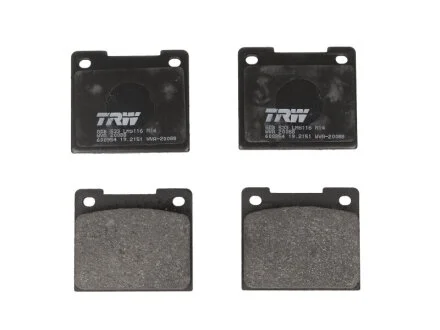 Тормозные колодки дисковые COTEC, комплект TRW GDB533
