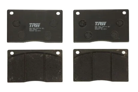 Тормозные колодки дисковые COTEC, комплект TRW GDB585