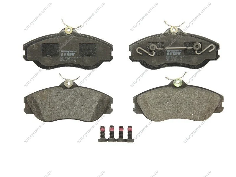 Тормозные колодки дисковые COTEC, комплект TRW GDB815 (фото 1)