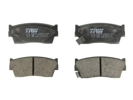 Тормозные колодки дисковые COTEC, комплект TRW GDB885