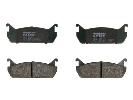 Тормозные колодки дисковые COTEC, комплект TRW GDB887