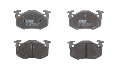 Тормозные колодки дисковые COTEC, комплект TRW GDB905