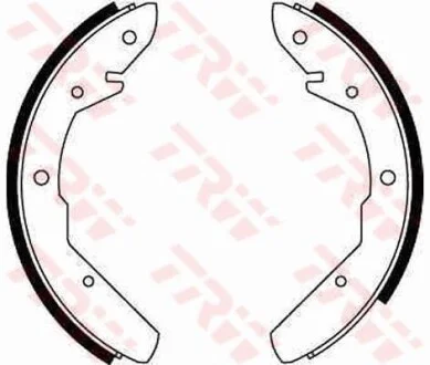 Колодки тормозные барабанные, комплект TRW GS8149