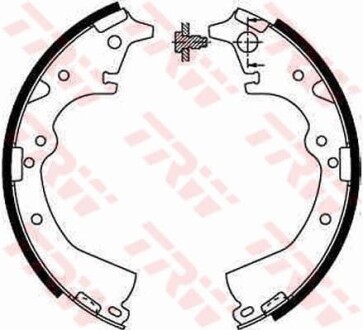 Колодки тормозные барабанные, комплект TRW GS8184