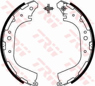 Колодки тормозные барабанные, комплект TRW GS8590