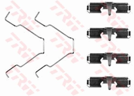 Комплект монтажный тормозных колодок TRW PFK367