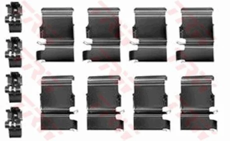 Комплект монтажный тормозных колодок TRW PFK374