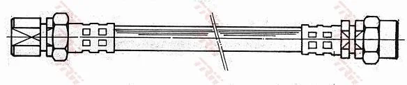 Тормозной шланг TRW PHA228 (фото 1)