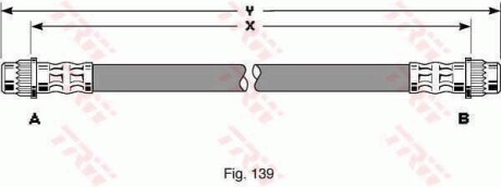 Тормозной шланг TRW PHA319