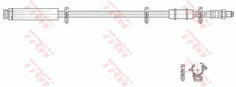 Тормозной шланг TRW PHB292