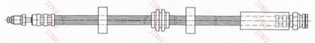 Тормозной шланг TRW PHB343