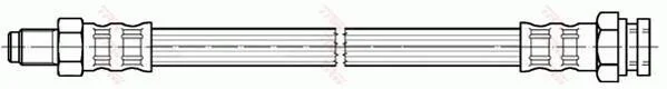 Тормозной шланг TRW PHB486 (фото 1)