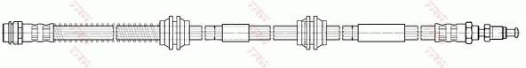 Тормозной шланг TRW PHB576 (фото 1)