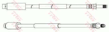 Тормозной шланг TRW PHB654