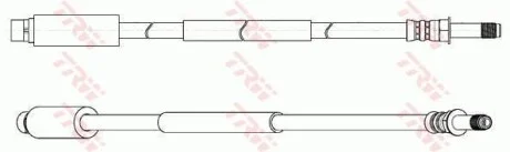 Тормозной шланг TRW PHB654