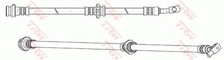 Тормозной шланг TRW PHD1190