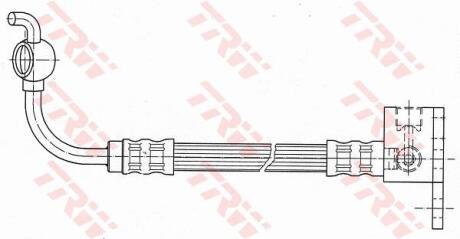 Тормозной шланг TRW PHD648