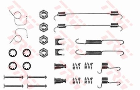 Комплект монтажный тормозных колодок TRW SFK105