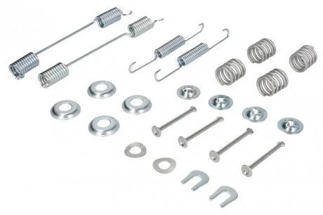 Монтажний набір гальмівної колодки (SUMITOMO) HYUNDAI SONATA II, SONATA III NISSAN BLUEBIRD, LAUREL, PRAIRIE, PRAIRIE PRO, PRIMERA, SUNNY II, SUNNY III, VANETTE 1.5-2.8D 11.83-12.01 TRW SFK122