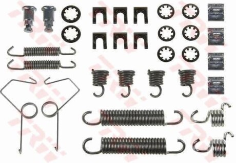 Комплект монтажный тормозных колодок TRW SFK186