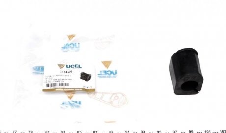 Втулка стабілізатора (переднього) Renault Megane/Scenic I 1.8/1.9DTi 96- (d=23mm) Ucel 10449