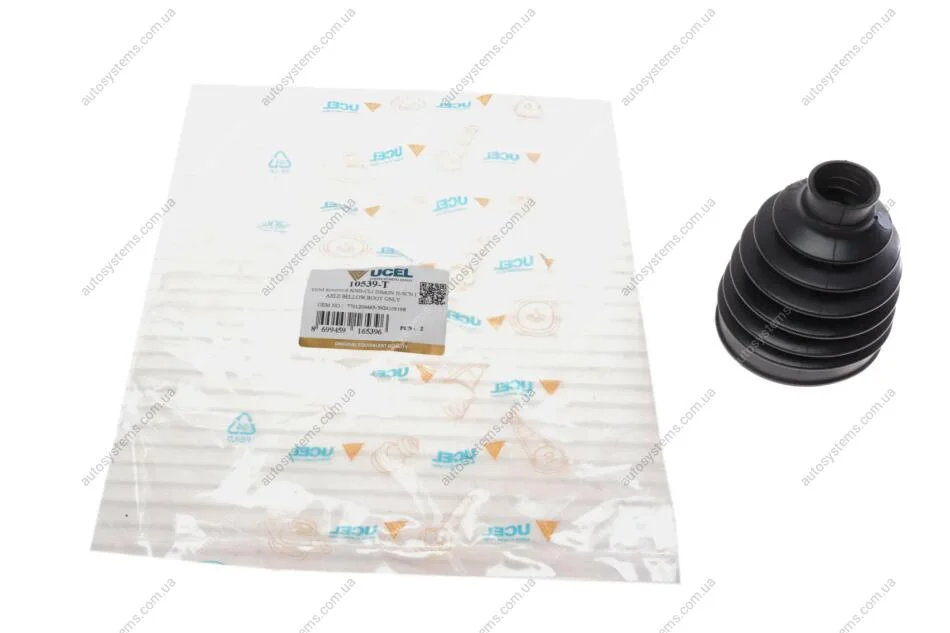 Пильник ШРКШ (зовнішній) Renault Kango/Twingo 1.5 dCi/Citroen C3 II 08- (24.5x77x101) Ucel 10539-T (фото 1)