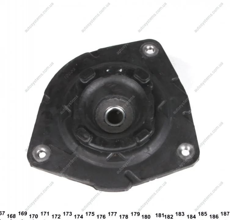 Подушка амортизатора (переднього) Nissan Micra/Renault Clio 1.4/1.5dCi/1.6 16V 03- (R) Ucel 10603 (фото 1)