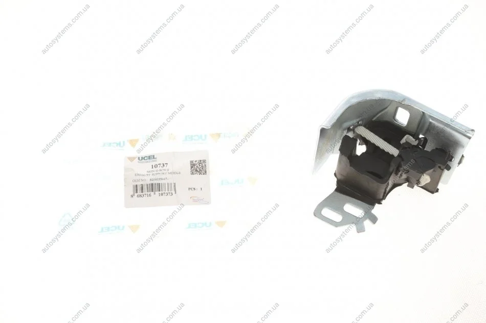 Кронштейн кріплення глушника (средний) Renault Megane/Scenic 03- Ucel 10737 (фото 1)