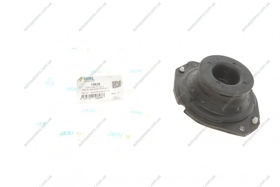 Подушка амортизатора (переднього) Renault Espace/Laguna II 01- Ucel 10828 (фото 1)