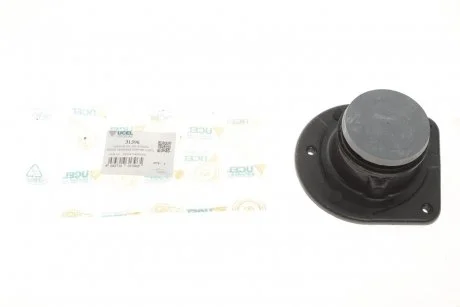Подушка амортизатора (переднього) Fiat Doblo Cargo 01- (L) Ucel 31396