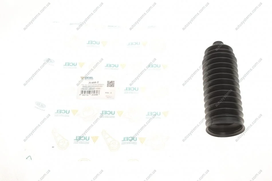 Пильник рейки рульової Fiat Doblo 01- Ucel 31460-T (фото 1)