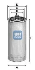 Топливный фильтр UFI 2414100