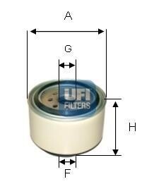 Топливный фильтр UFI 24.338.00