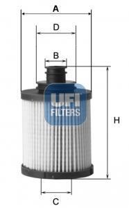 Фильтр UFI 25.127.00