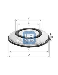 Воздушный фильтр UFI 27.200.00