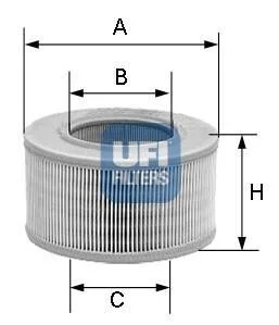 Воздушный фильтр UFI 27.956.00
