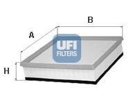 Воздушный фильтр UFI 30.254.00