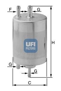 Топливный фильтр UFI 31.834.00